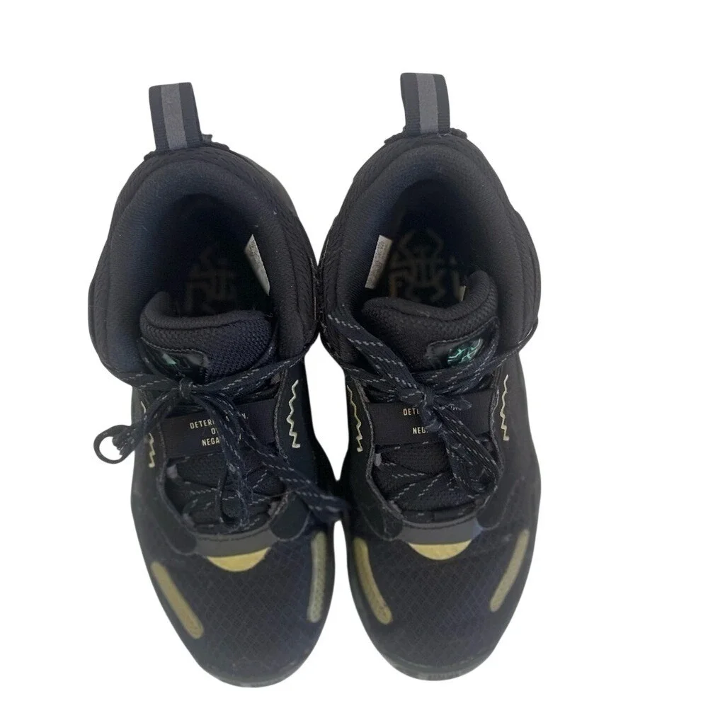 Adidas D.O.N. Issue 3 Mens Basketball Shoes Black Gold‎ Size 7